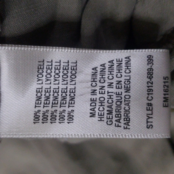 COPY - Cloth & stone by Anthropology light army green Jumpsuit size M - Picture 7 of 7